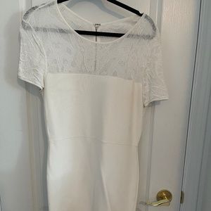 White BCBG Maxazria Dress